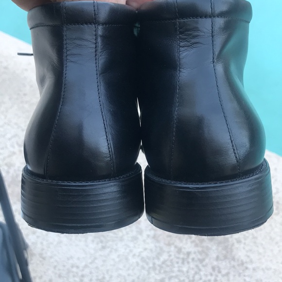 Salvatore Ferragamo leather chukka boots size 10/D used conditions main image 16